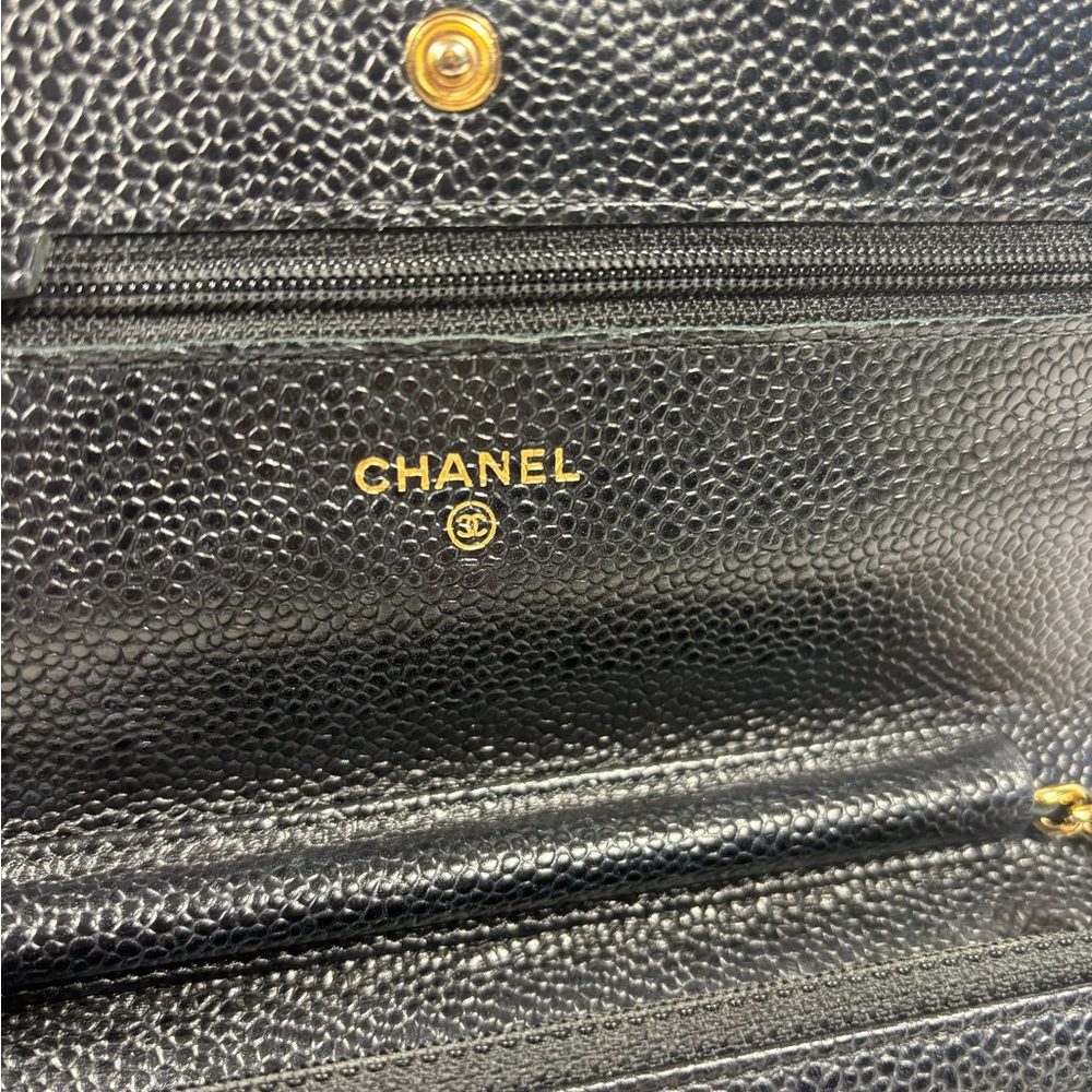 Gorgeous Chanel Woc black caviar gold hardware Sold - Picture 8 of 16